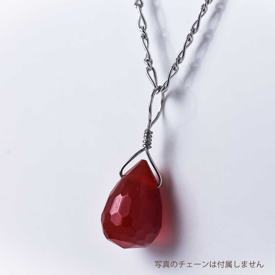 カラーで選ぶチャーム　レッドアゲイト【Fortune Stone Table】