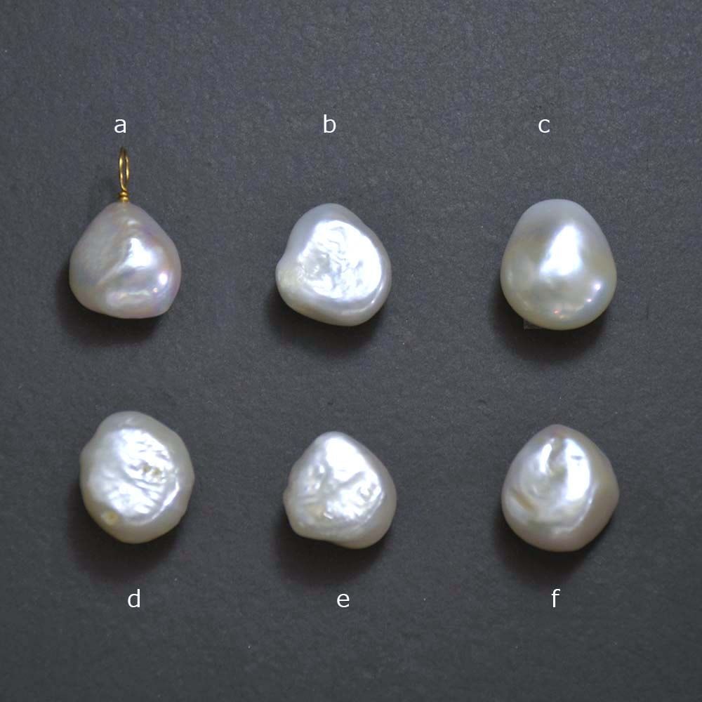 K18 選べる淡水パール ペンダントトップ(B)