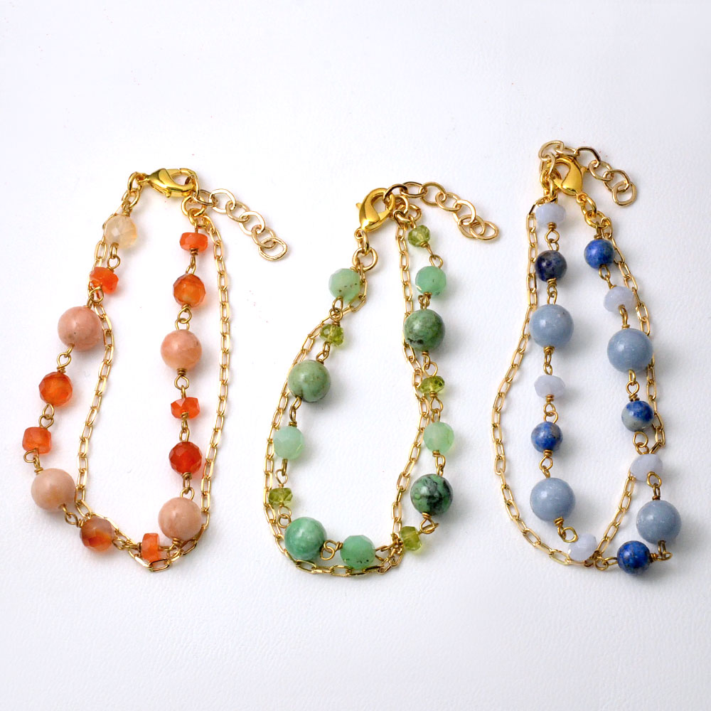 【秋gemカラー】オレンジとライトブルー☆天然石ピアス 秋gemカラー】オレンジとライトブルー☆天然石ピアス ピアス