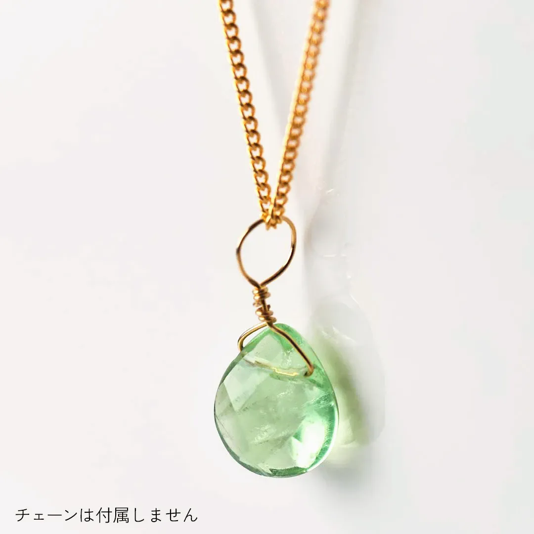 カラーで選ぶチャーム　フローライト【Fortune Stone Table】
