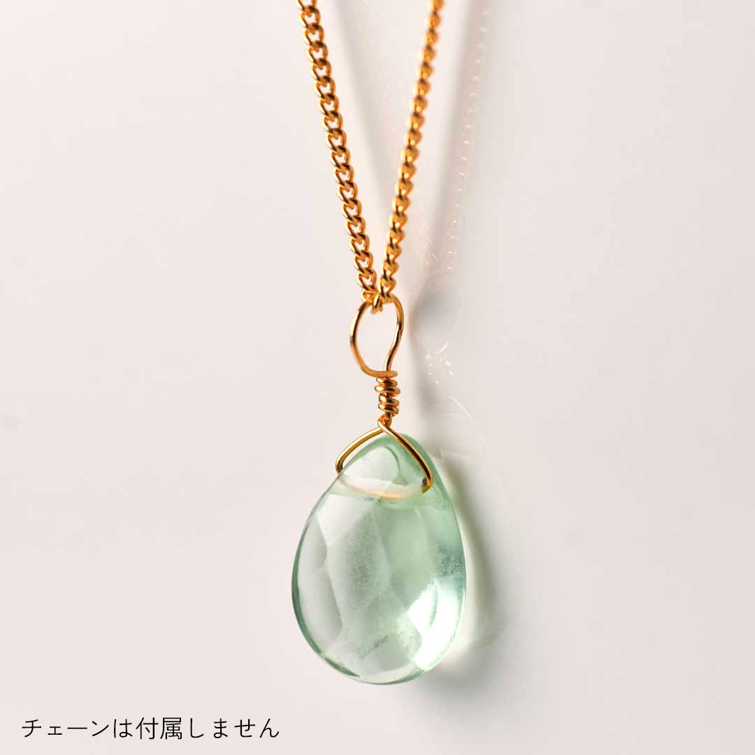 カラーで選ぶチャーム　フローライト【Fortune Stone Table】