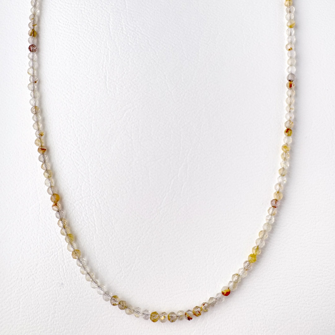 カラーで選ぶペンダントネックレス(金)シトリン【Fortune Stone Table】