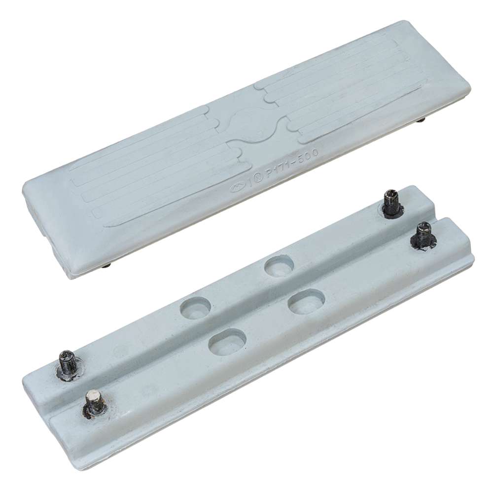 50本 ５種×10本 v.e.m.niigataさん専用 ゴムパット 500幅 (グレー) 日立建機 ZX135USK-5B ボルトSET付 1