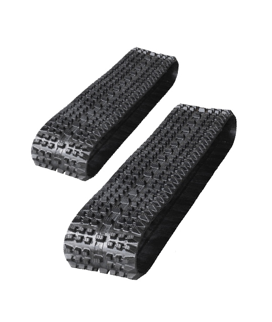 除雪機 ゴムクローラー 和同産業 SW4412A 300x72x40 2本セット | ゴム