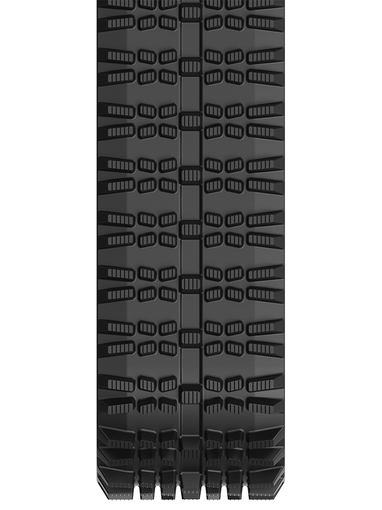 三菱　MSR1150DHFゴムクローラー 除雪機 ゴムクローラー 三菱 MSR1150DHC 250x72x38 2本セット | ゴム