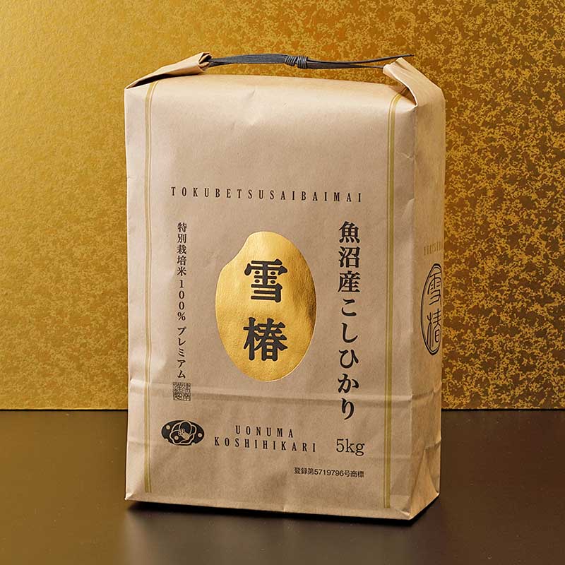 プレゼント対象商品】令和8年産新米予約 魚沼産コシヒカリ「雪椿」5kg