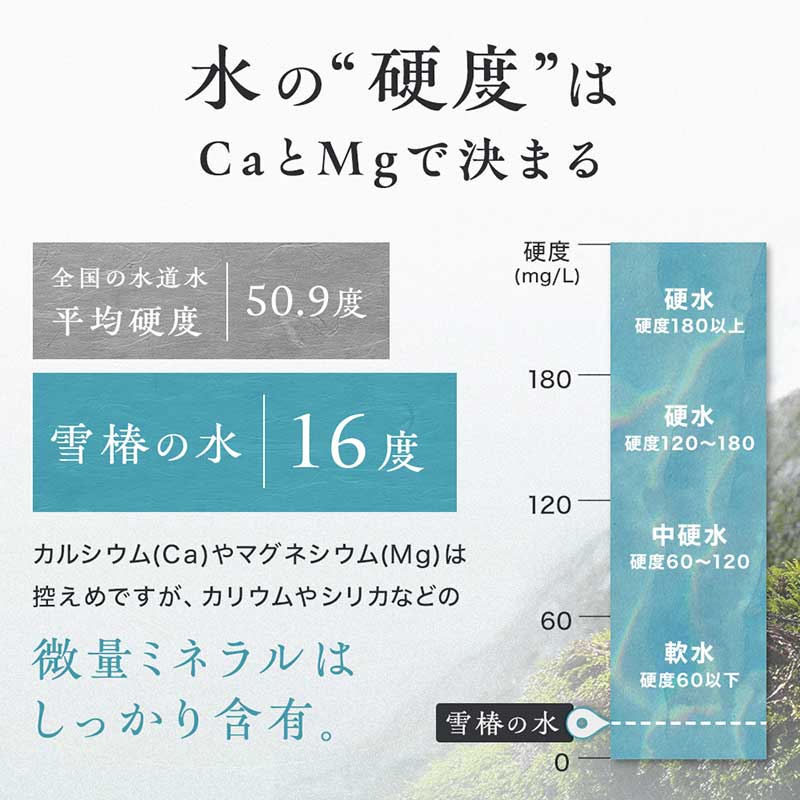 魚沼のおいしい水「雪椿」 290ml×40本入り