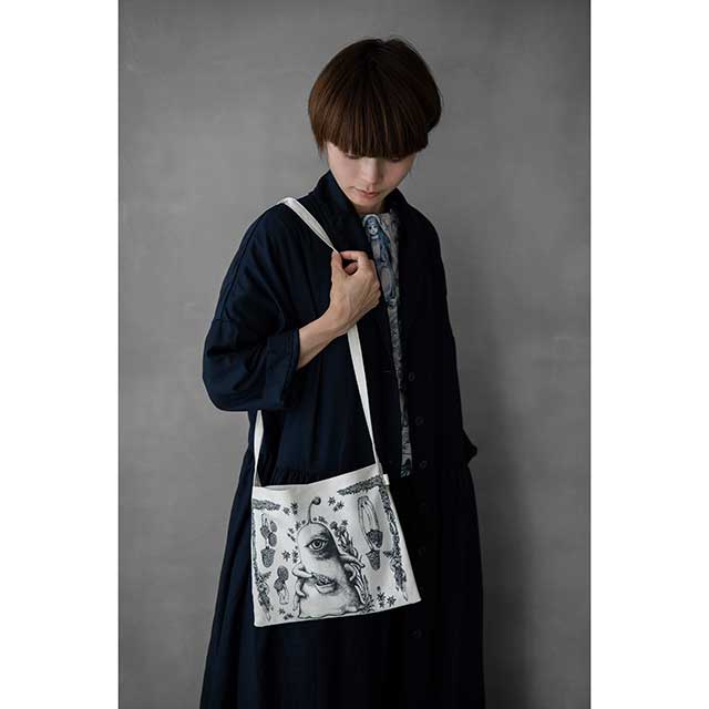 ヒグチユウコ ボリス雑貨店 ショルダーストラップ おめめ ヒグチユウコ