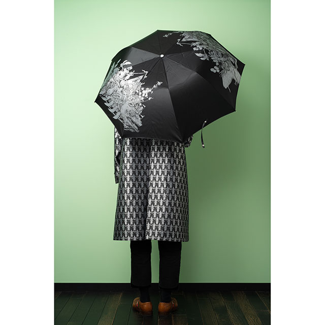 完売!折畳傘ボリス雑貨店ヒグチユウコ雨晴兼用CIRCUSメインビジュアル槙田商店 完売!折畳傘ボリス雑貨店ヒグチユウコ雨晴兼用CIRCUSメインビジュアル