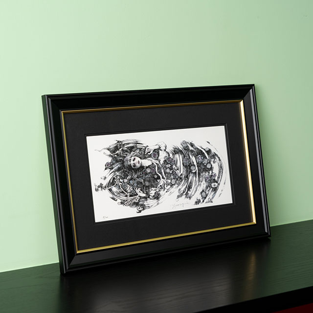 額装】複製画 オフィーリア | 複製画 | ボリス雑貨店-Higuchi Yuko-