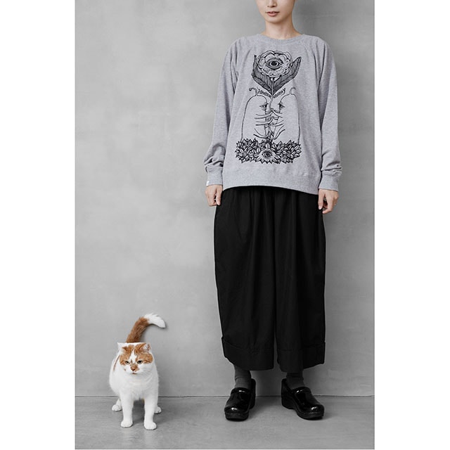 トレーナー Hitotsumasonry | 布のもの | ボリス雑貨店-Higuchi Yuko-