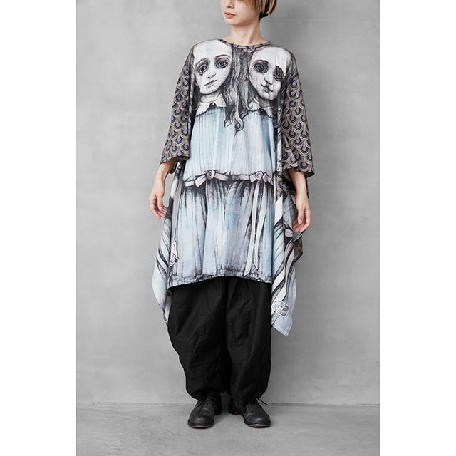 ワンピース TWINS | 布のもの | ボリス雑貨店-Higuchi Yuko-