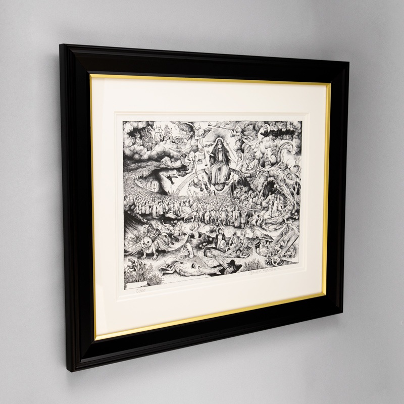 額装】複製画 BABEL 世界 | 複製画 | ボリス雑貨店-Higuchi Yuko-