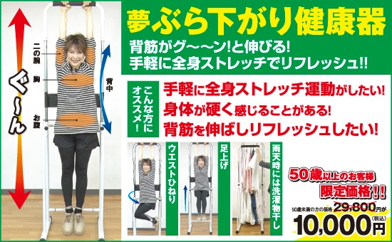 夢ぶら下がり健康器 #5926 新品未使用　未開封 夢ぶら下がり健康器 ##5926 | 生活用品 | 夢グループ(コンサート・通信