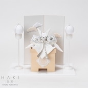 白粋-HAKI- 兜飾り 燿 屏風・陣屋提灯セット