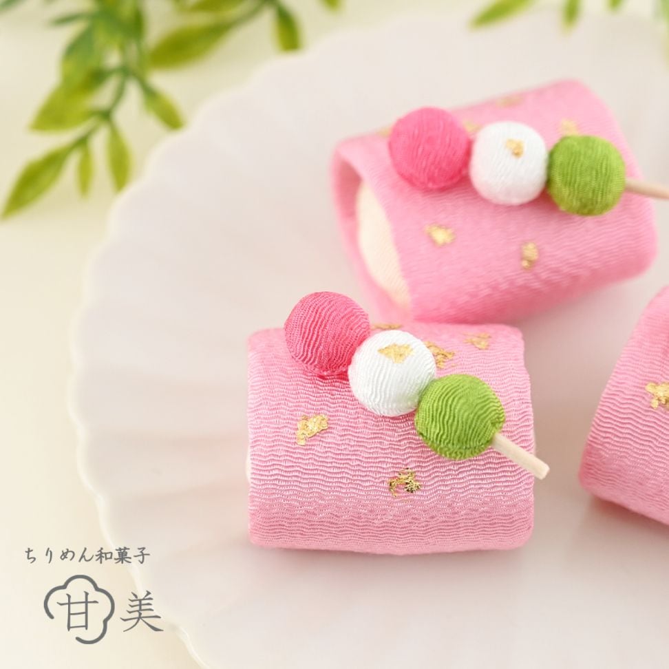 甘美 三色だんご