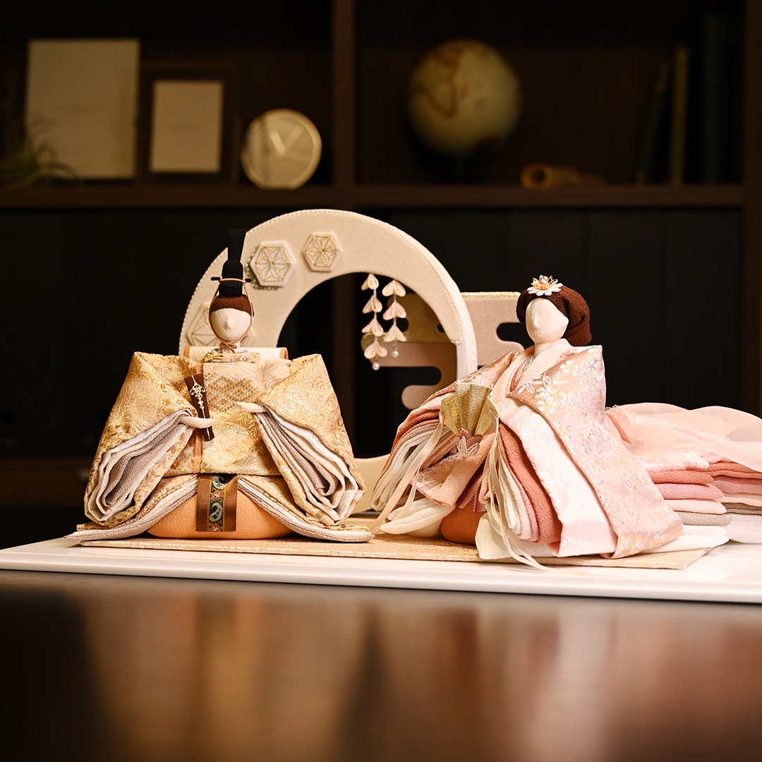 京都夢み屋【雛人形 燈】 コンパクトでおしゃれな雛人形や五月人形