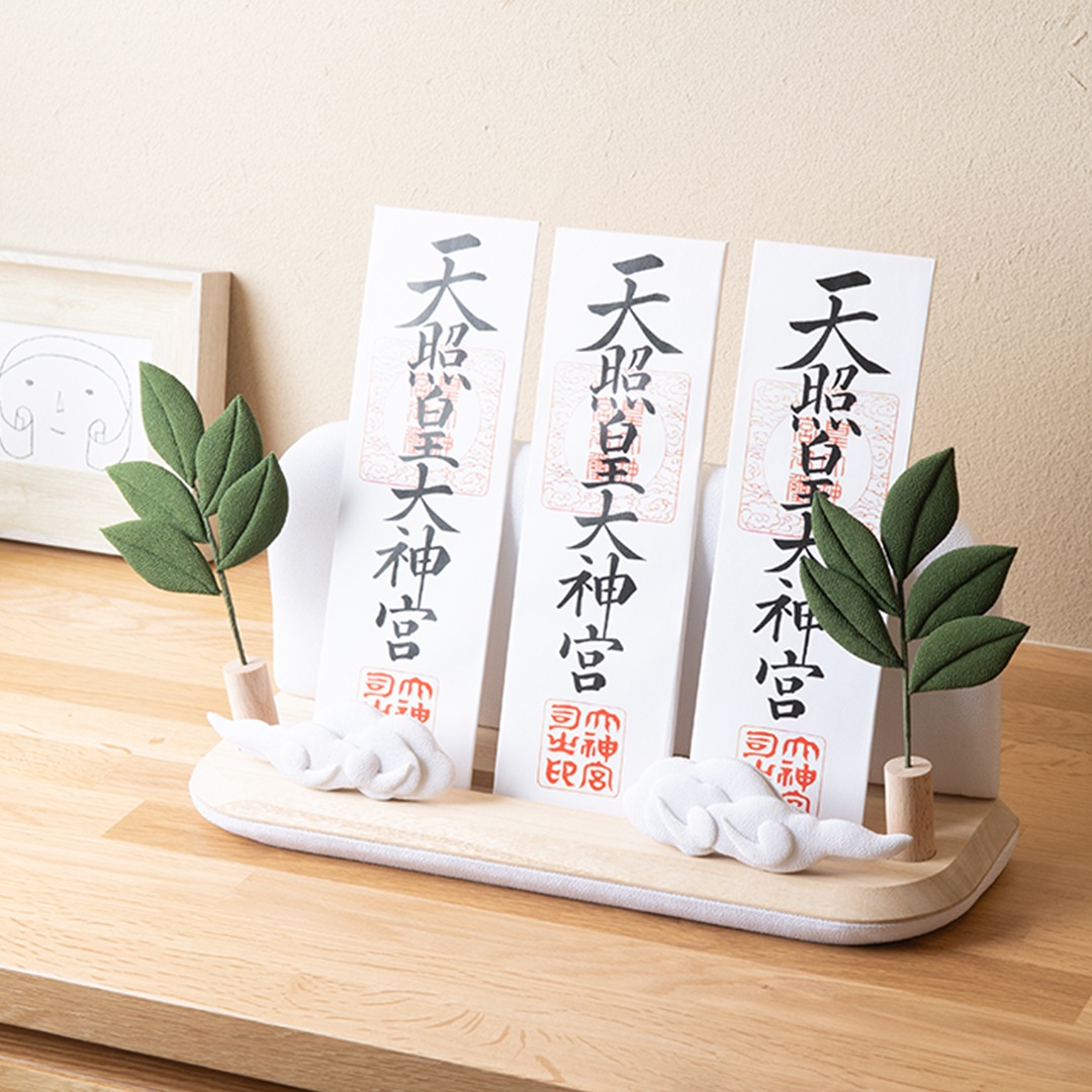 お神札立てセット 杜天とあ・さかき・くも/ 置き型タイプ