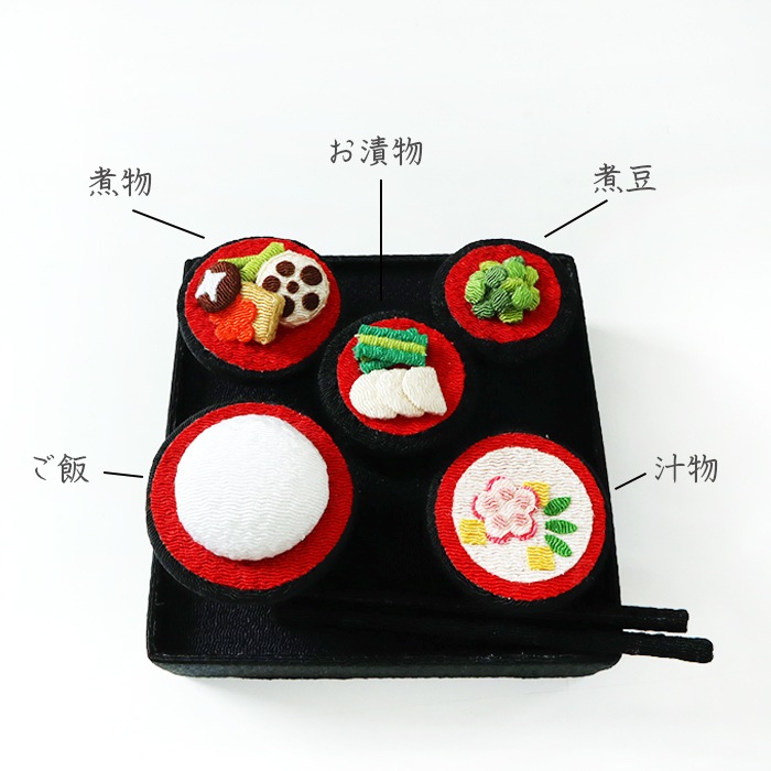 ちりめんお供え膳