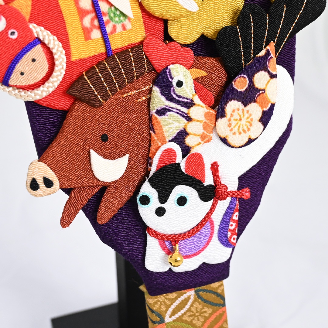 京都夢み屋【十二支羽子板飾り】 コンパクトでおしゃれな雛人形や五月