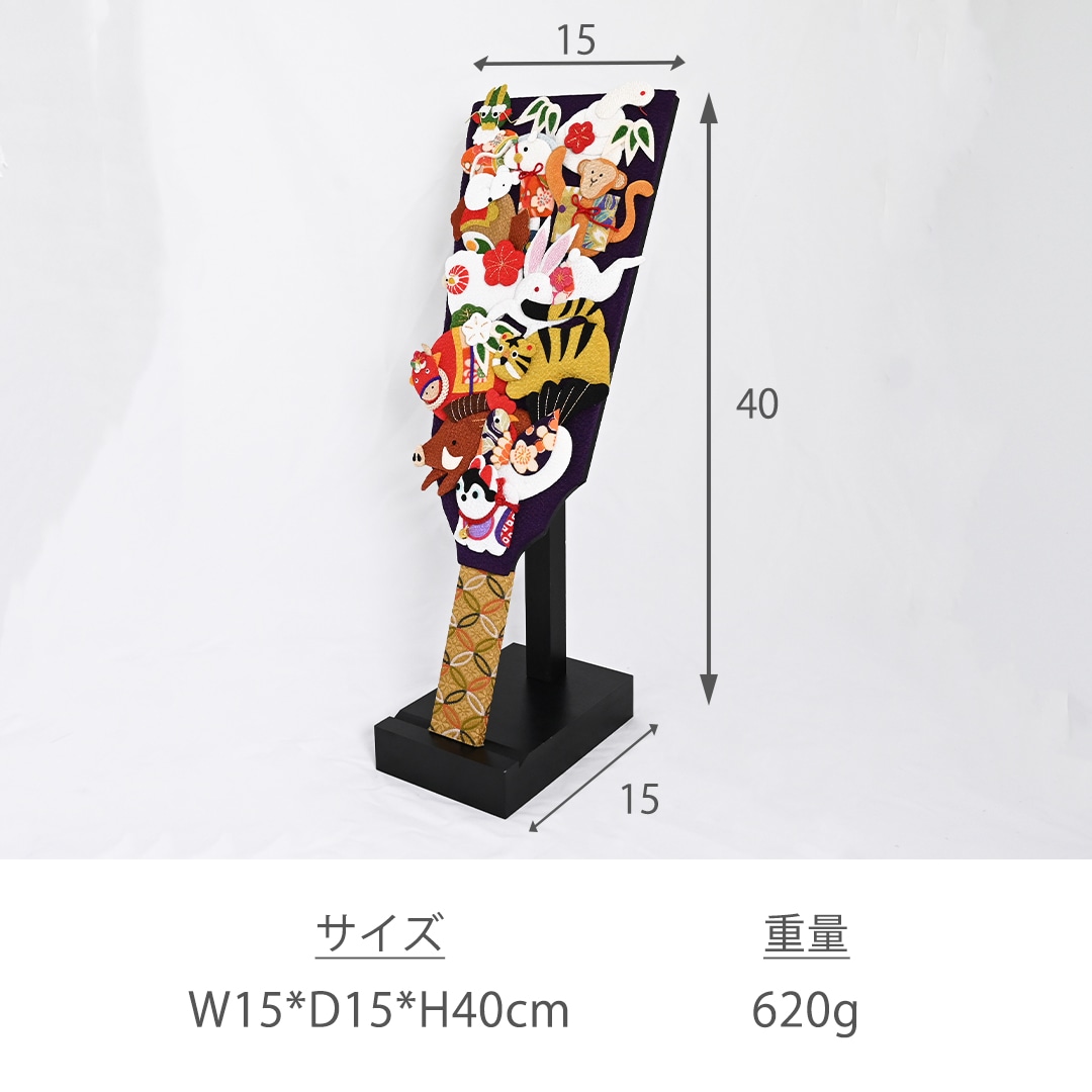 十二支羽子板飾り