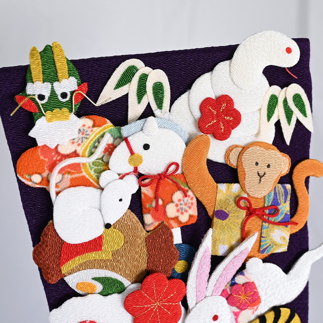 京都夢み屋【十二支羽子板飾り】 コンパクトでおしゃれな雛人形や五月