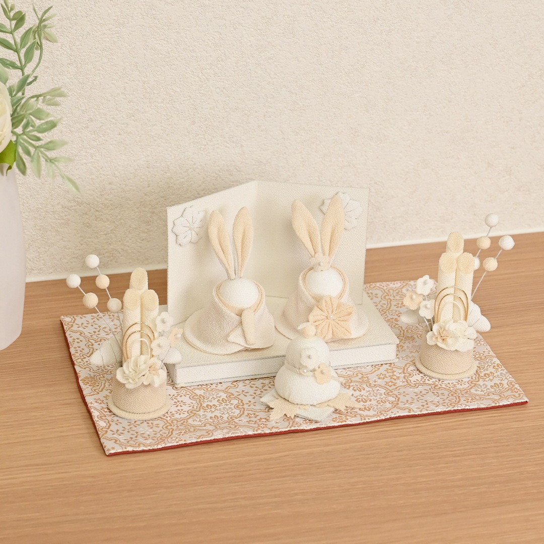 白粋-HAKI- うさぎ雛迎春セット