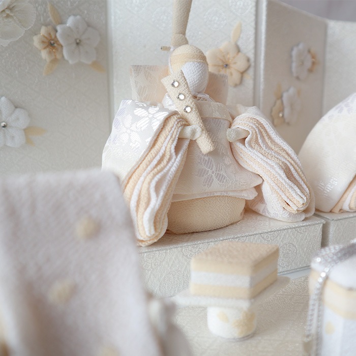 白粋-HAKI- プレミアム 西陣織雛人形 麗華