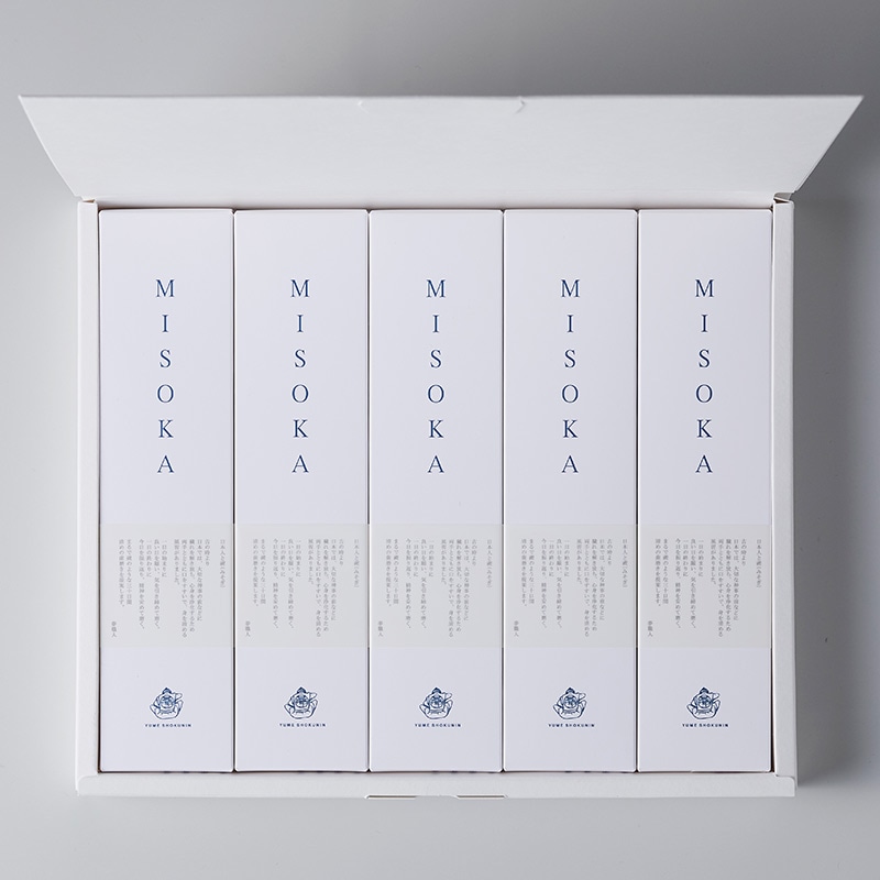 ふつう毛5本ギフト箱入（基本の歯ブラシ） | ギフト | MISOKA公式WEB