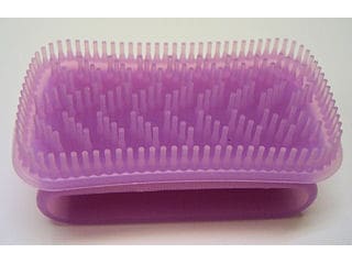 うさぎ用 グルーミング うさぎのラバーブラシ（シリコンゴム） 短毛種