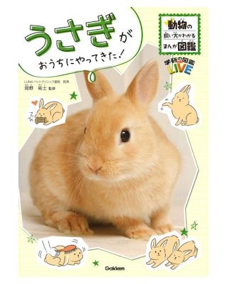 うさぎ用 書 籍 うさぎがおうちにやってきた! (動物の飼い方がわかる