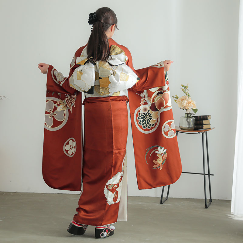 袋帯 振袖用帯 黒 桜に椿 | OBI | 京都きもの夢館