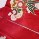吉澤の友禅 赤 吉澤の本格型友禅 松竹梅（【振袖・袋帯・長襦袢のセット商品です】）
