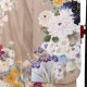 Vサンク 薄茶　百華流水（【振袖・袋帯・長襦袢のセット商品です】）