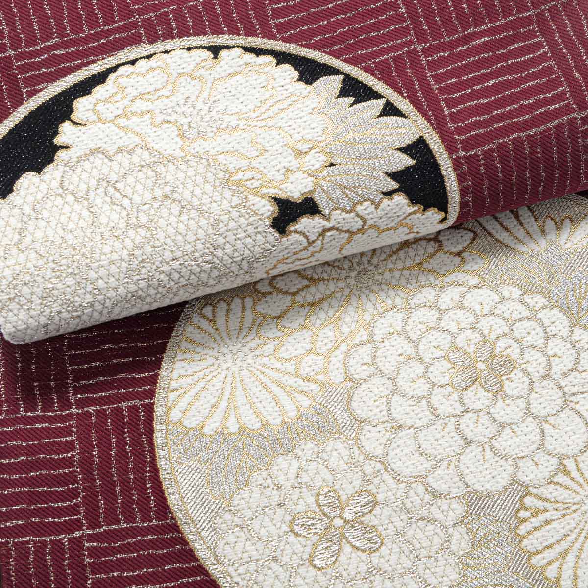 SACRA 白　梅椿に霞（【振袖・袋帯・長襦袢のセット商品です】）