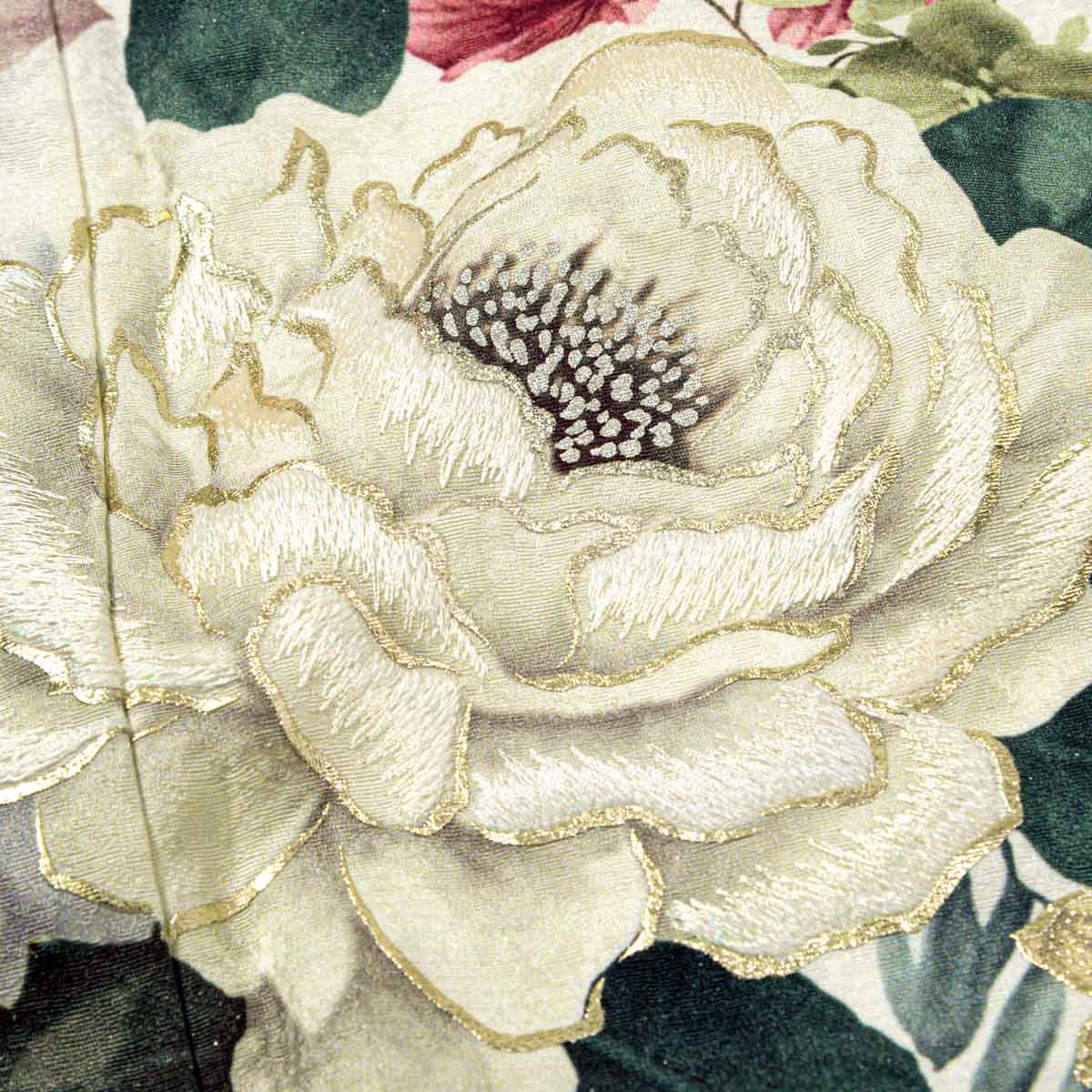 FURURU 白　洋花のリース（【振袖・袋帯・長襦袢のセット商品です】）