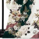 Haru 深緑×白　梅に椿（【振袖・袋帯・長襦袢のセット商品です】）