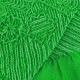 振袖帯揚げ中抜き　ビビットグリーン