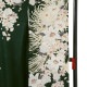 東京レトロ 深緑　百合に乱菊（【振袖・袋帯・長襦袢のセット商品です】）