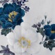 Vサンク 白　牡丹に花々（【振袖・袋帯・長襦袢のセット商品です】）