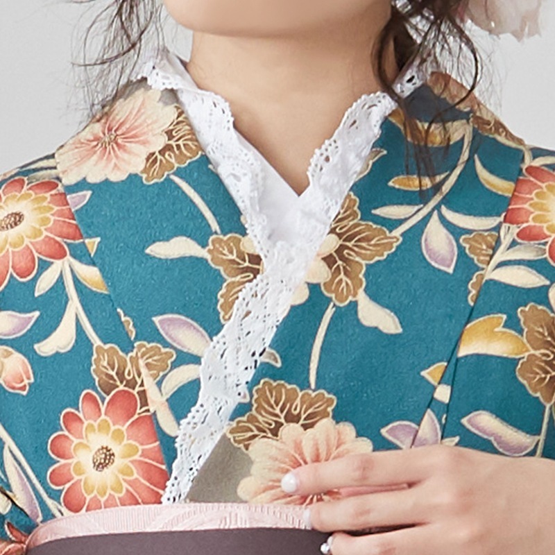 【新品】 重ね衿 重ね襟 レース パール付き 白/薄い金 No. 15 楽天市場】重ね衿 振袖 成人式 和装 レース パールビーズ ライン