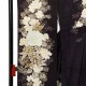 黒紫　白洋花（【振袖・袋帯・長襦袢のセット商品】）