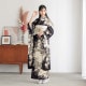 黒紫　白洋花（【振袖・袋帯・長襦袢のセット商品】）