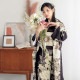 黒紫　白洋花（【振袖・袋帯・長襦袢のセット商品】）