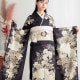 黒紫　白洋花（【振袖・袋帯・長襦袢のセット商品】）