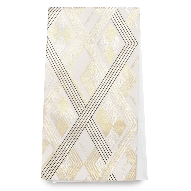 ナナイロ ナナイロ からし色 菊（【振袖・袋帯・長襦袢のセット