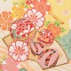 成人式振袖レンタル 薄黄色 波に扇面鞠と花（絹）