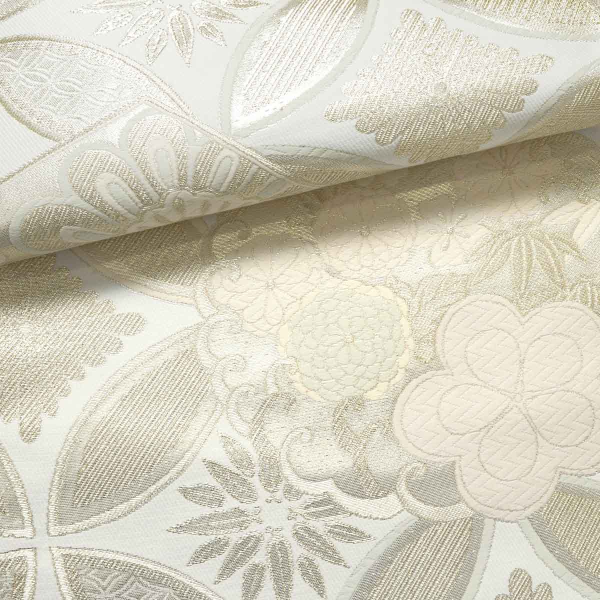 紺　牡丹に熨斗（【振袖・袋帯・長襦袢のセット商品】）