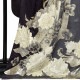 グレー　牡丹に熨斗（【振袖・袋帯・長襦袢のセット商品】）