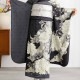 グレー　牡丹に熨斗（【振袖・袋帯・長襦袢のセット商品】）